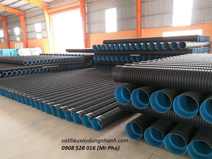 Ống nhựa gân 2 lớp HDPE